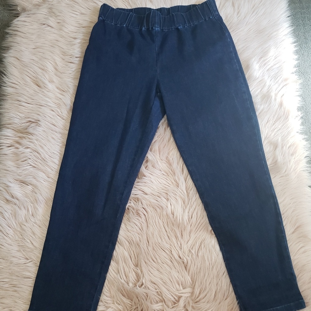 Soft Surroundings capris jeans Size small